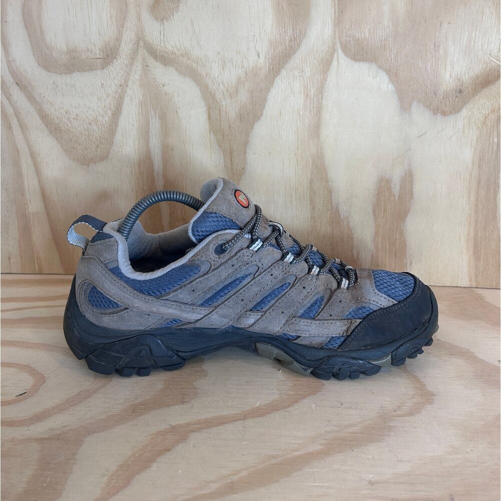 Merrell - Moab 2 Vent - Hiking Shoes - Gray/Blue - Women's - 11 - J06014 - Picture 5 of 9